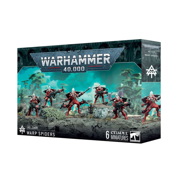 Warhammer 40k: Aeldari - Warp Spiders - Bards & Cards