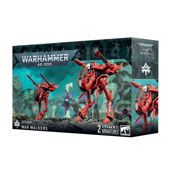 Warhammer 40k: Aeldari - War Walkers - Bards & Cards
