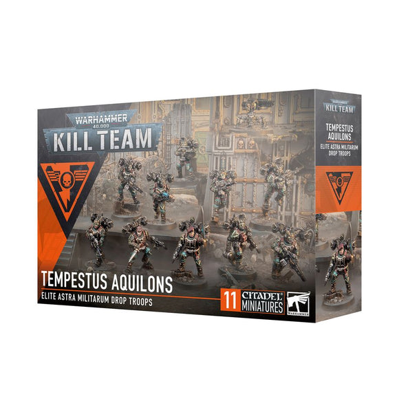 Warhammer 40k Kill Team: Astra Militarum - Tempestus Aquilons - Bards & Cards