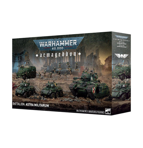 Warhammer 40k: Astra Militarum - Armageddon Battalion