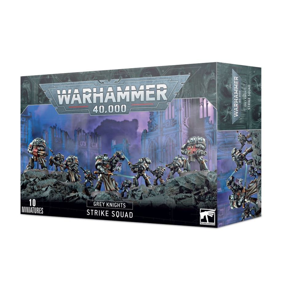 Warhammer 40k: Grey Knights Strike Squad - Bards & Cards