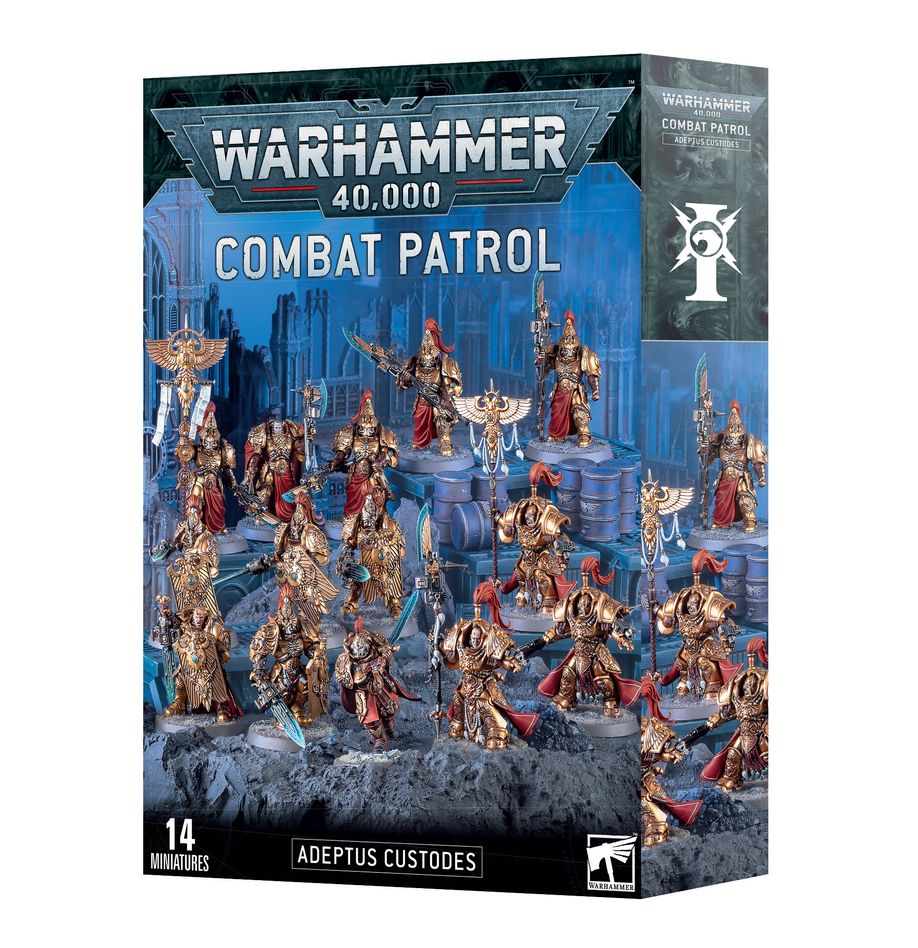 Warhammer 40k - Combat Patrol: Adeptus Custodes - Bards & Cards