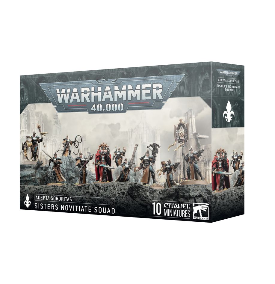 Warhammer 40k: Adepta Sororitas - Sisters Novitiate Squad - Bards & Cards