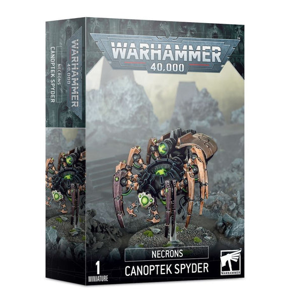 Warhammer 40k: Necrons Canoptek Spyder - Bards & Cards