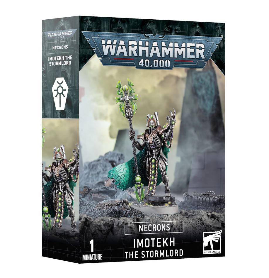 Warhammer 40k Necrons: Imotekh The Stormlord - Bards & Cards
