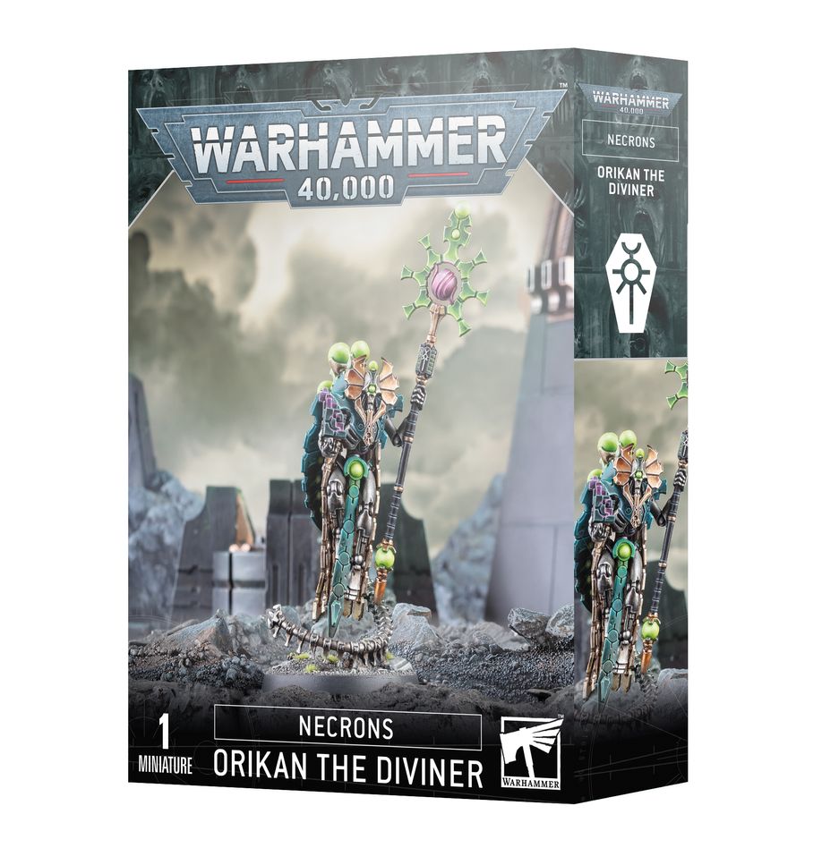 Warhammer 40k Necrons: Orikan The Diviner - Bards & Cards