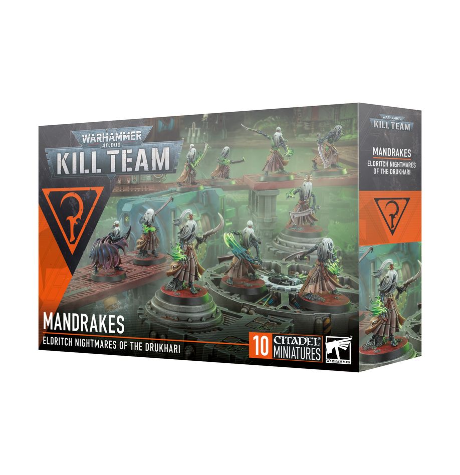 Warhammer 40k Kill Team: Mandrakes - Bards & Cards