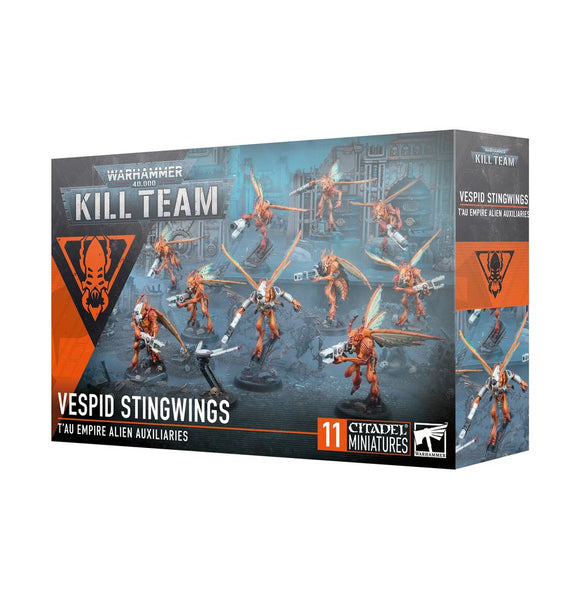 Warhammer 40k Kill Team: T'au Empire - Vespid Stingwings - Bards & Cards