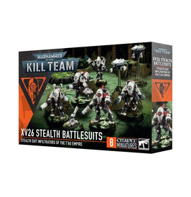 Wahammer 40k: Kill Team - T'au Empire Stealth Battlesuits - Bards & Cards