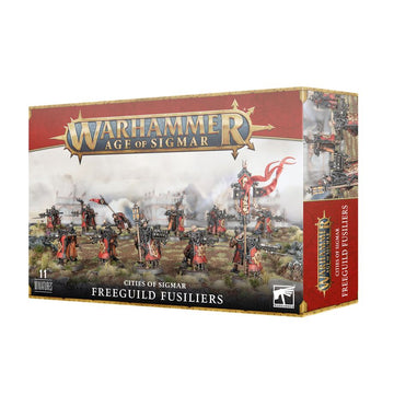 Age of Sigmar: Cities of Sigmar - Freeguild Fusiliers - Bards & Cards