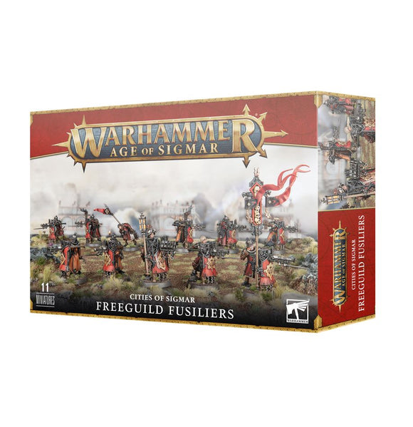 Age of Sigmar: Cities of Sigmar - Freeguild Fusiliers - Bards & Cards