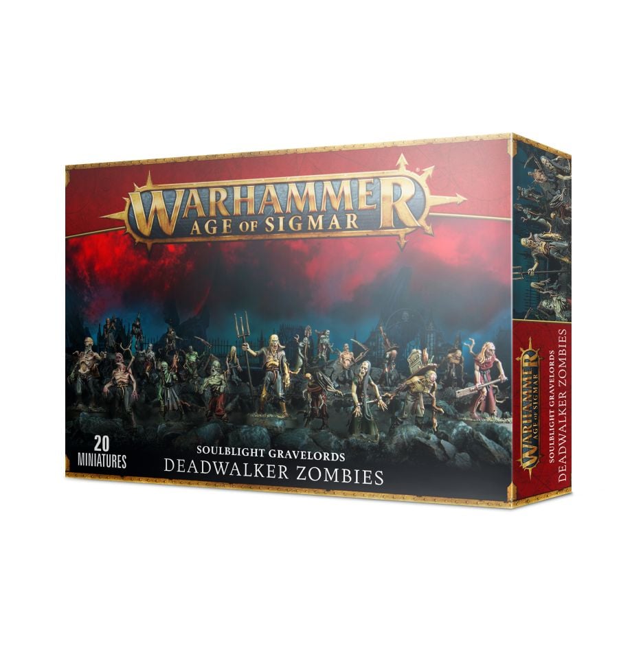 Warhammer Age of Sigmar Soulblight Gravelords: Deadwalker Zombies - Bards & Cards