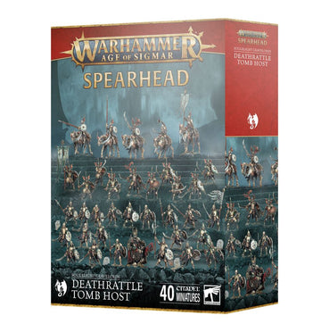 Age of Sigmar: Soulblight Gravelords – Deathrattle Tomb Host Spearhead - Bards & Cards