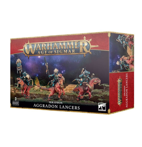 Age of Sigmar: Seraphon - Aggradon Lancers - Bards & Cards