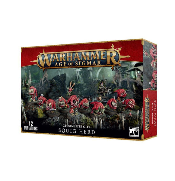 Age of Sigmar: Gloomspite Gitz - Squig Herd - Bards & Cards