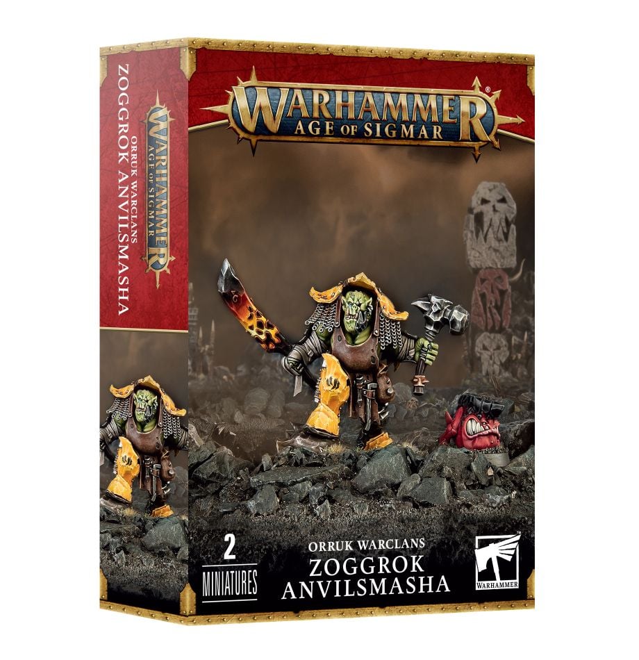 Warhammer Age of Sigmar Orruk Warclans: Zoggrok Anvilsmasha - Bards & Cards