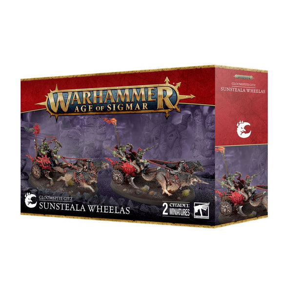 Warhammer Age of Sigmar: Gloomspite Gitz - Sunsteala Wheelas - Bards & Cards