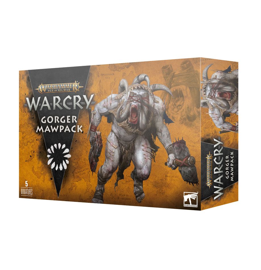 Warhammer Age of Sigmar Warcry: Gorger Mawpack - Bards & Cards