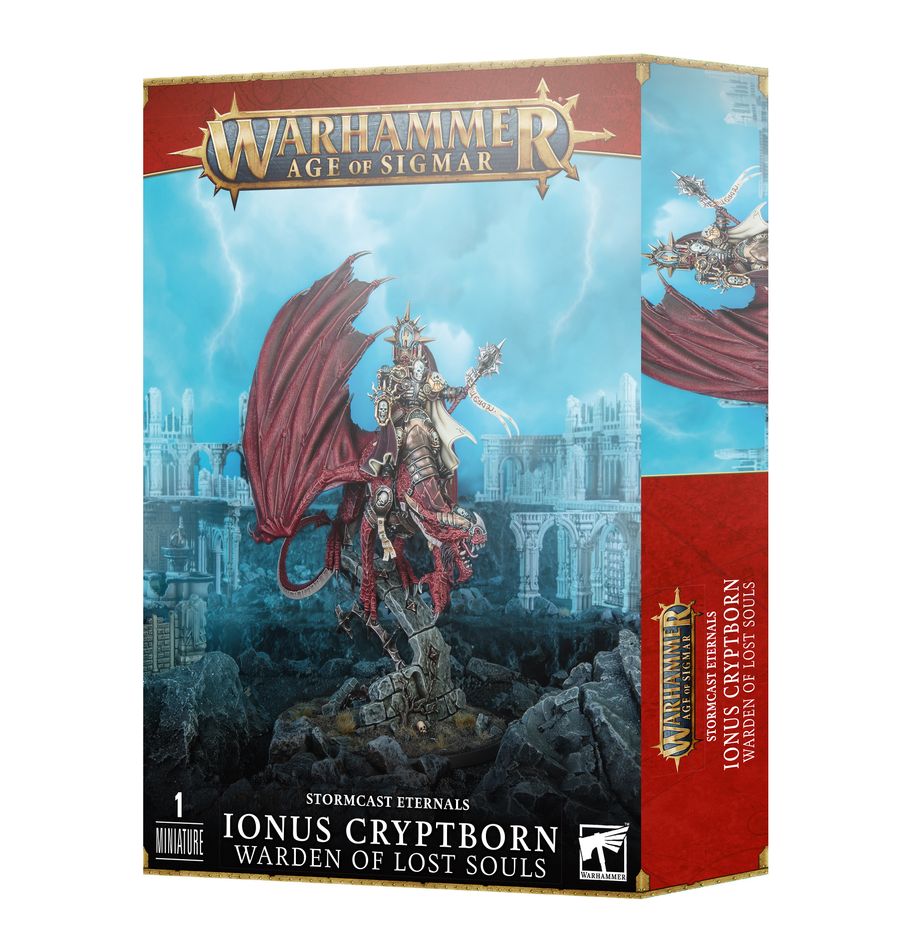 Warhammer Age of Sigmar: Stormcast Eternals: Ionus Cryptborn, Warden of Lost Souls - Bards & Cards