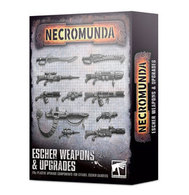 Necromunda: Escher Weapons & Upgrades - Bards & Cards