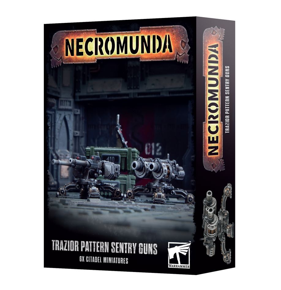 Necromunda: Trazior Pattern Sentry Guns - Bards & Cards