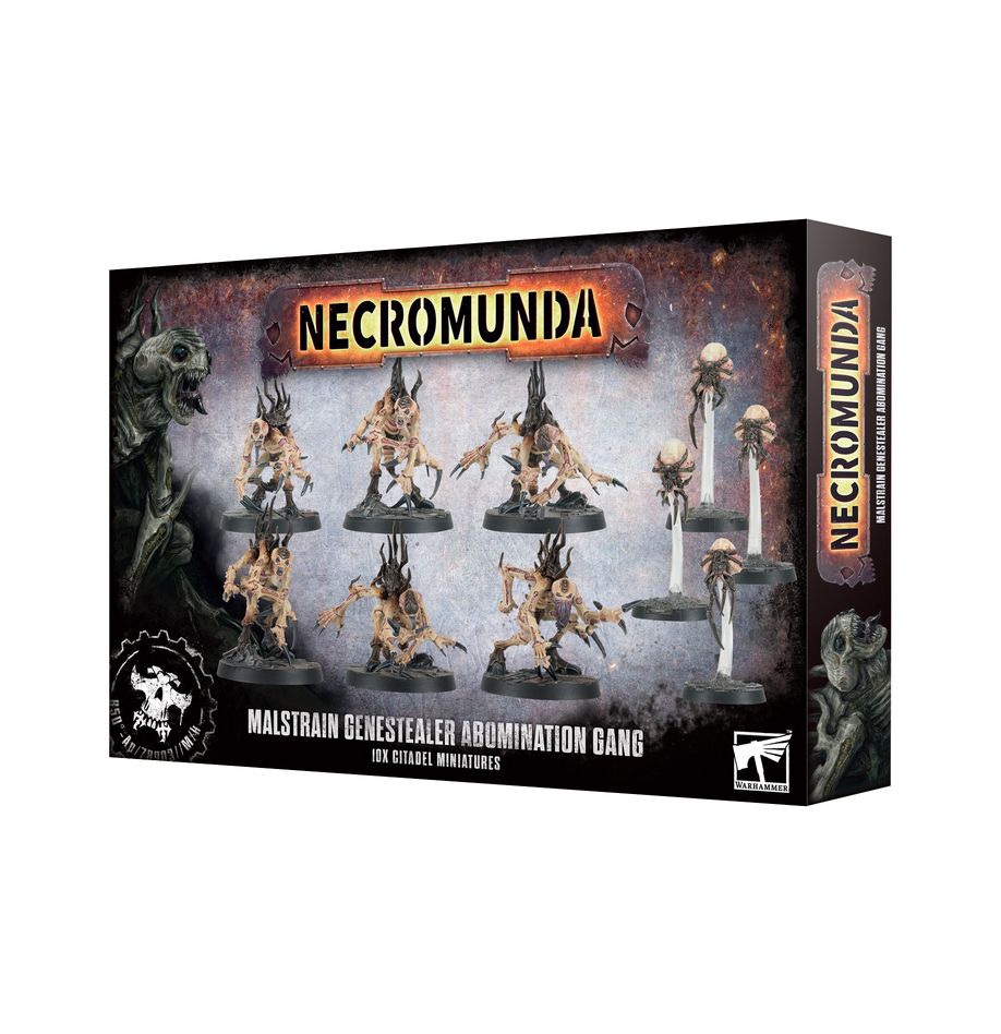 Necromunda: Genestealer Abomination Gang - Bards & Cards