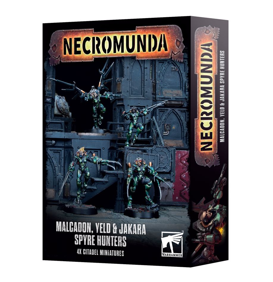 Necromunda: Malcadon, Yeld, and Jakara: Spyre Hunters - Bards & Cards