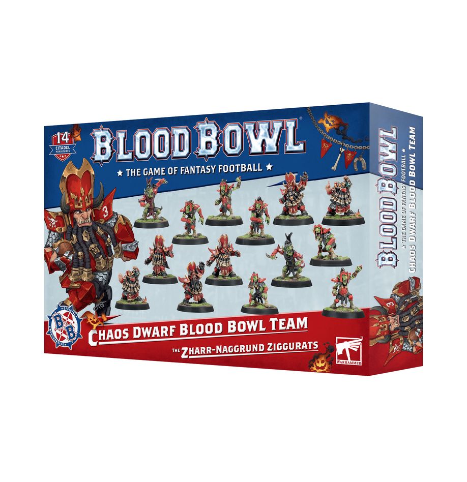 Blood Bowl: Chaos Dwarf Team - Bards & Cards