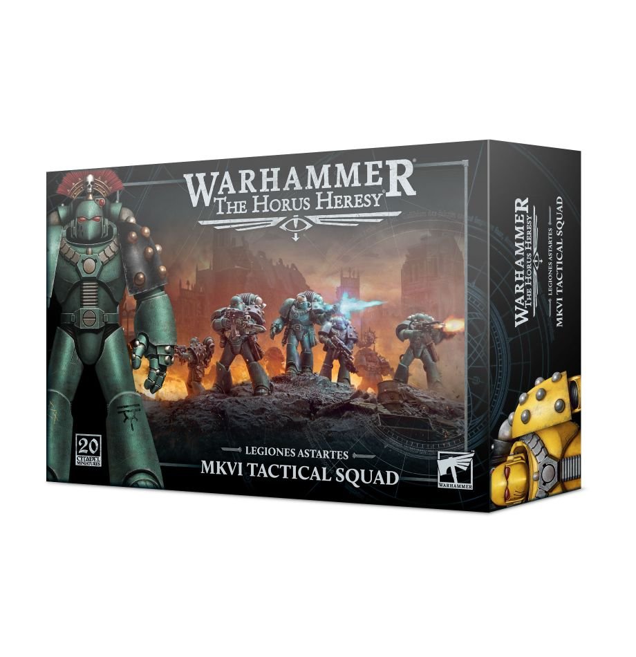 Warhammer: The Horus Heresy -  Legion MKVI Tactical Squad - Bards & Cards