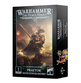 Warhammer 40K: The Horus Heresy – Legion Praetor with Power Sword - Bards & Cards