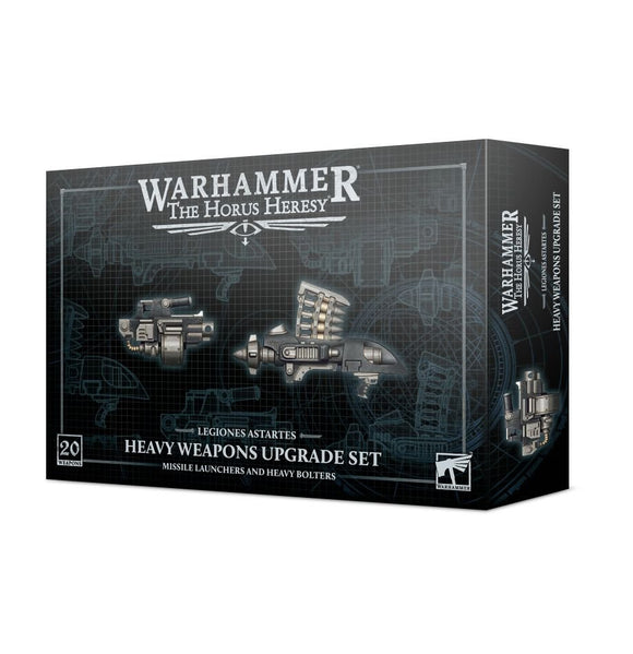 Warhammer: The Horus Heresy - Heavy Weapons Upgrade Set – Missile Launchers and Heavy Bolters - Bards & Cards