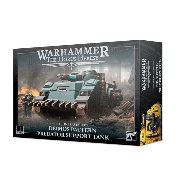 Warhammer: The Horus Heresy - Legiones Astartes Deimos Pattern Predator Support Tank - Bards & Cards