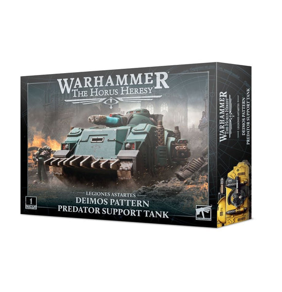 Warhammer: The Horus Heresy - Deimos Pattern Predator Support Tank - Bards & Cards