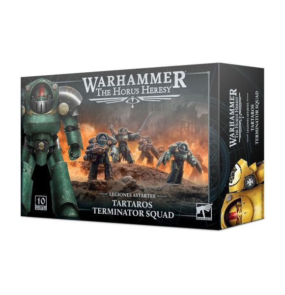 Warhammer 40K: The Horus Heresy – Legion Tartaros Terminator Squad - Bards & Cards