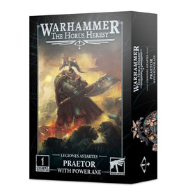 Warhammer 40K: The Horus Heresy – Legion Praetor with Power Axe - Bards & Cards