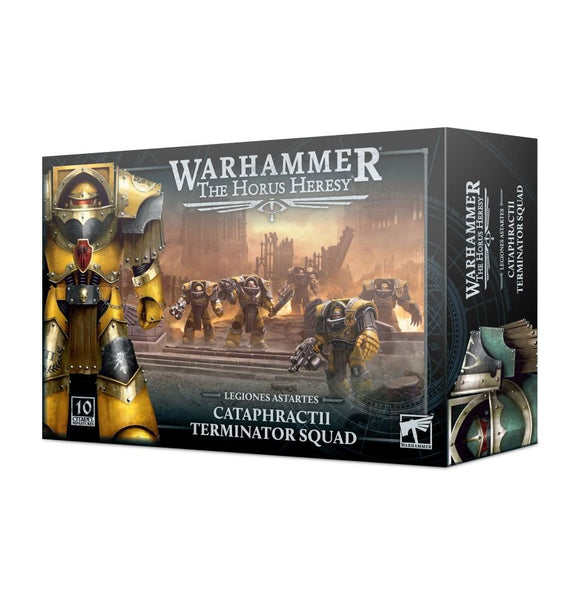 Warhammer 40K: The Horus Heresy – Legion Cataphractii Terminator Squad - Bards & Cards
