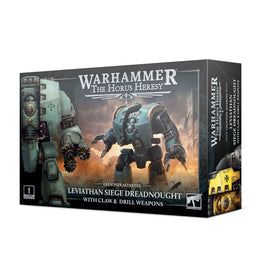 Warhammer: The Horus Heresy - Leviathan Siege Dreadnought with Claw & Drill Weapons - Bards & Cards