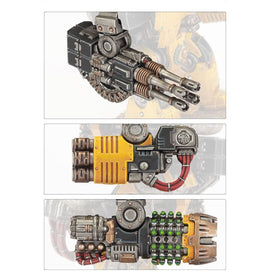 Warhammer 40K: The Horus Heresy – Leviathan Siege Dreadnought Ranged Weapons Frame - Bards & Cards