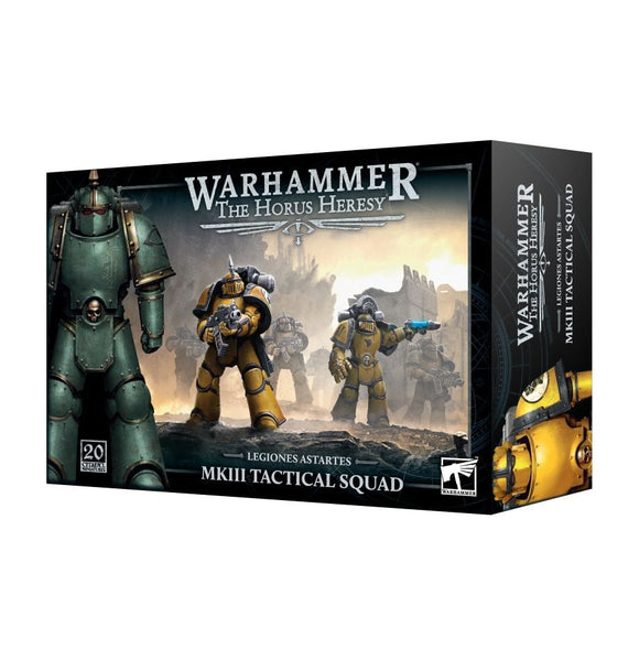 Warhammer: The Horus Heresy - Legiones Astartes MKIII Tactical Squad - Bards & Cards