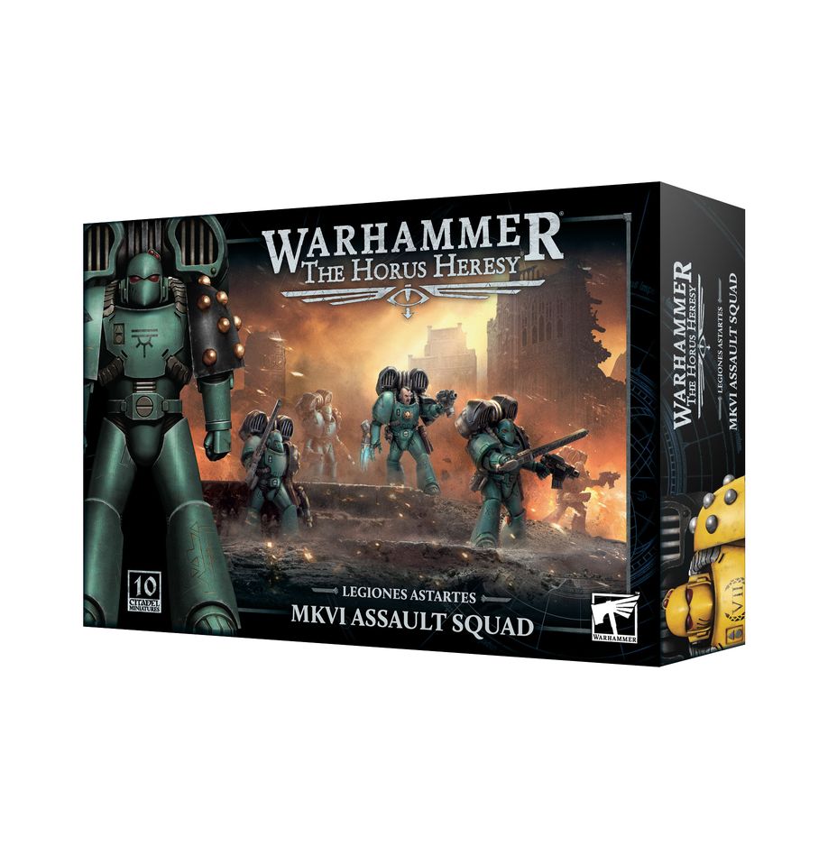 Warhammer: The Horus Heresy - MKVI Assault Marines - Bards & Cards