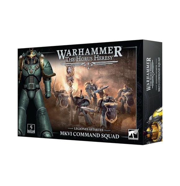 Warhammer: The Horus Heresy - Legiones Astartes MKVI Command Squad - Bards & Cards