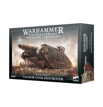 Warhammer: The Horus Heresy - Solar Auxilia Valdor Tank Destroyer - Bards & Cards