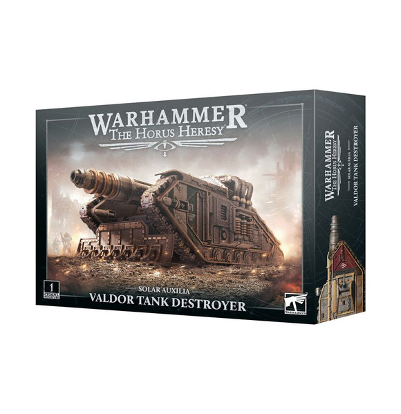 Warhammer: The Horus Heresy - Solar Auxilia Valdor Tank Destroyer - Bards & Cards
