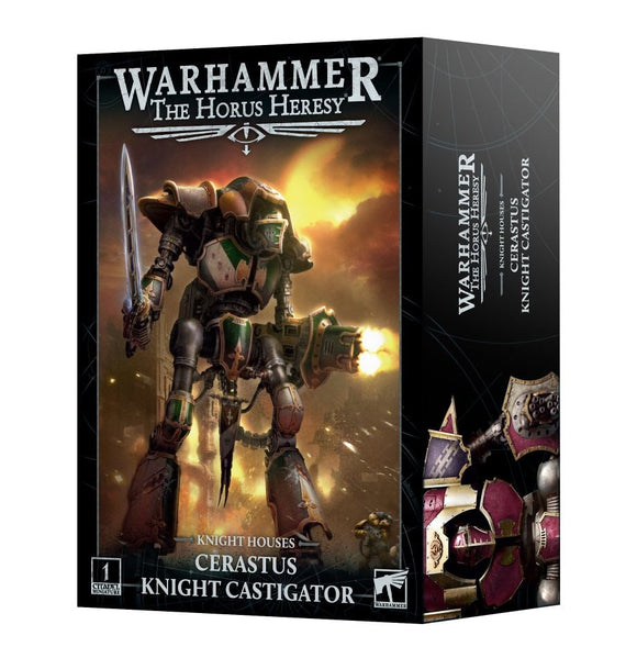 Warhammer 40K: The Horus Heresy – Cerastus Knight Castigator - Bards & Cards