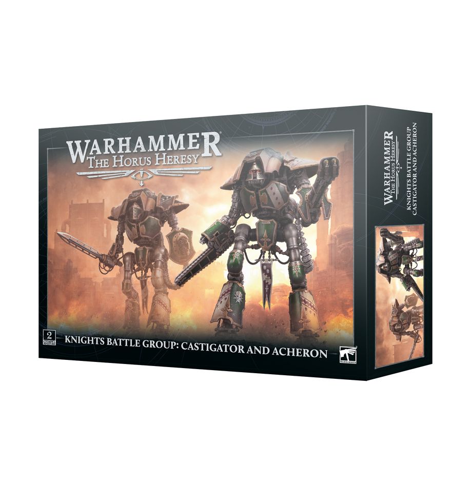 Warhammer 40K: The Horus Heresy – Knights Battle Group - Castigator and Acheron - Bards & Cards