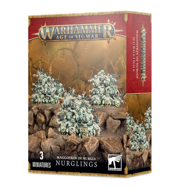 Age of Sigmar: Maggotkin of Nurgle - Nurglings - Bards & Cards