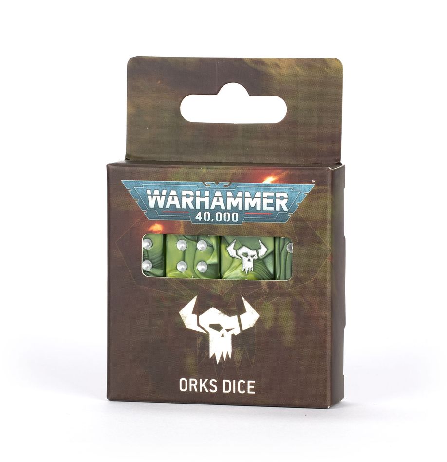 Warhammer 40k Dice: Orks - Bards & Cards