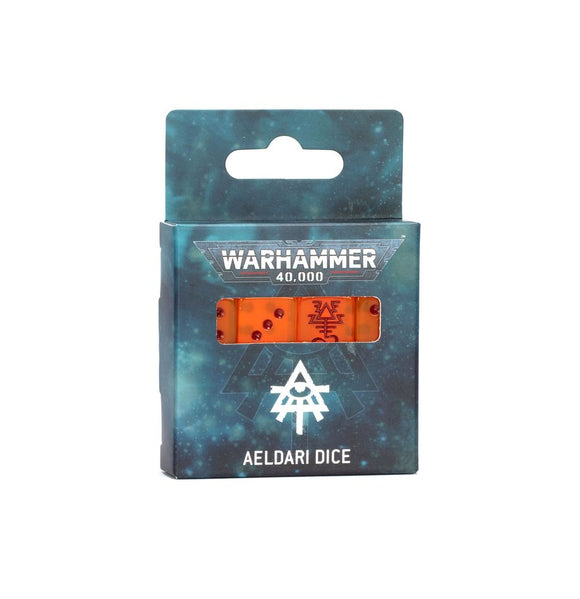 Warhammer 40k Dice: Aeldari - Bards & Cards