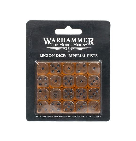 Warhammer: The Horus Heresy - Legion Dice – Imperial Fists - Bards & Cards
