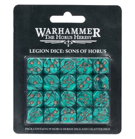 Warhammer: The Horus Heresy - Legion Dice – Sons of Horus - Bards & Cards